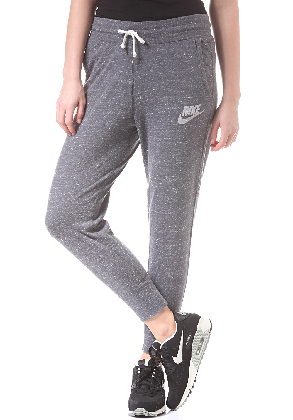 jogging nike femme gris et rose